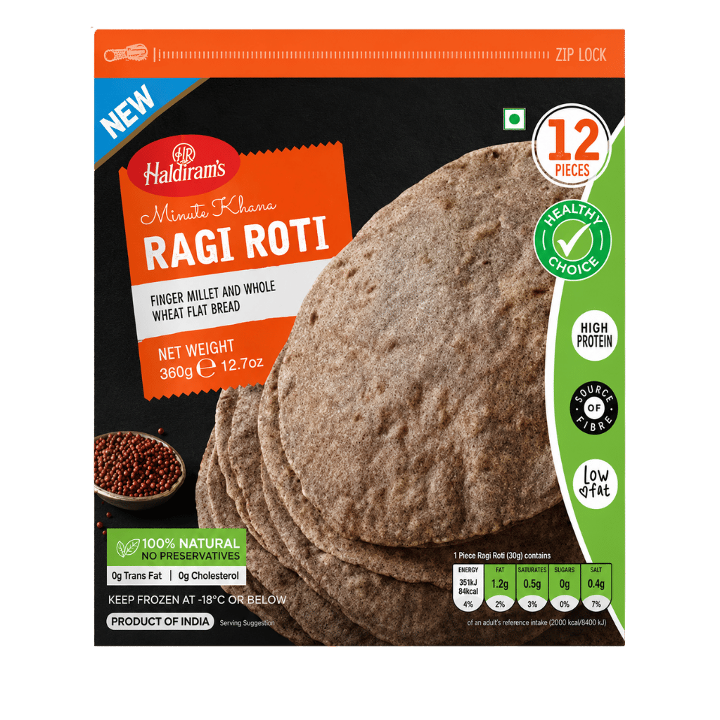 Haldiram's Ragi Roti 360 g buy online USA - 1